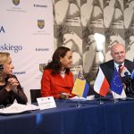 Konferencja prasowa z udziałem Marszałka Andrzeja Bułu oraz przedstawicielek Komisji Europejskiej: Cinza Masina oraz Angela Martinez Sarasola