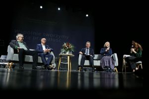 Debata z udziałem Elżbiety Bieńkowskiej, Piotra Zygadło, dr Marka Szczepańskiego oraz prof. dr hab. Jacka Szlachty